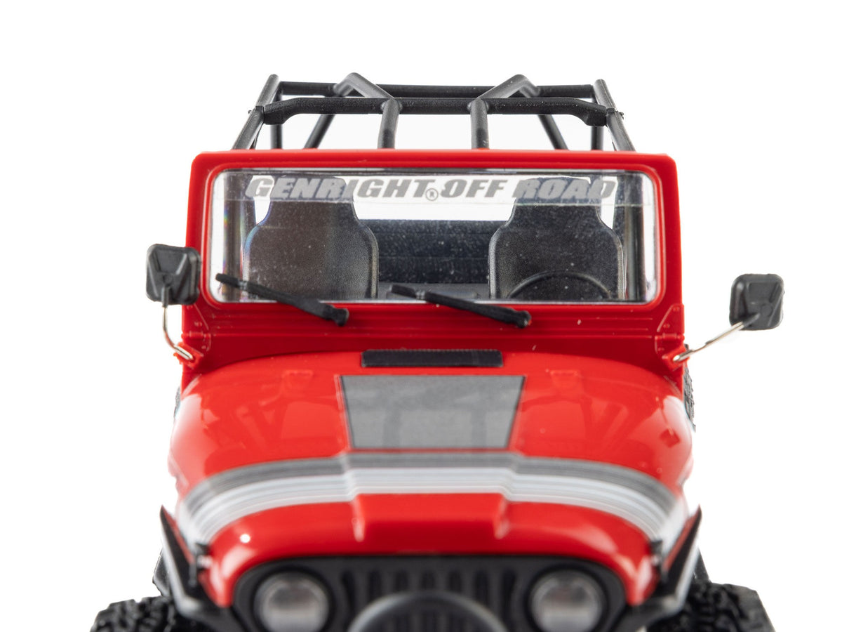 Axial 1/30 SCX30 Jeep CJ-7 GenRight 4X4 RTR - Red - Pre Order - Expected Early November