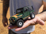 Axial 1/30 SCX30 Jeep CJ-7 GenRight 4X4 RTR - Green - Pre Order - Expected Early November