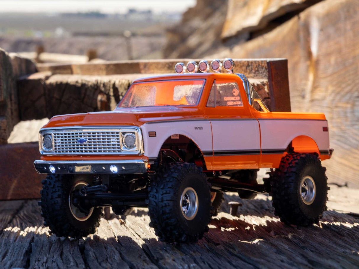 Axial 1/24 SCX24 1971 Chevrolet C10 4WD Truck RTR - Orange - Pre Order - Expected Late May