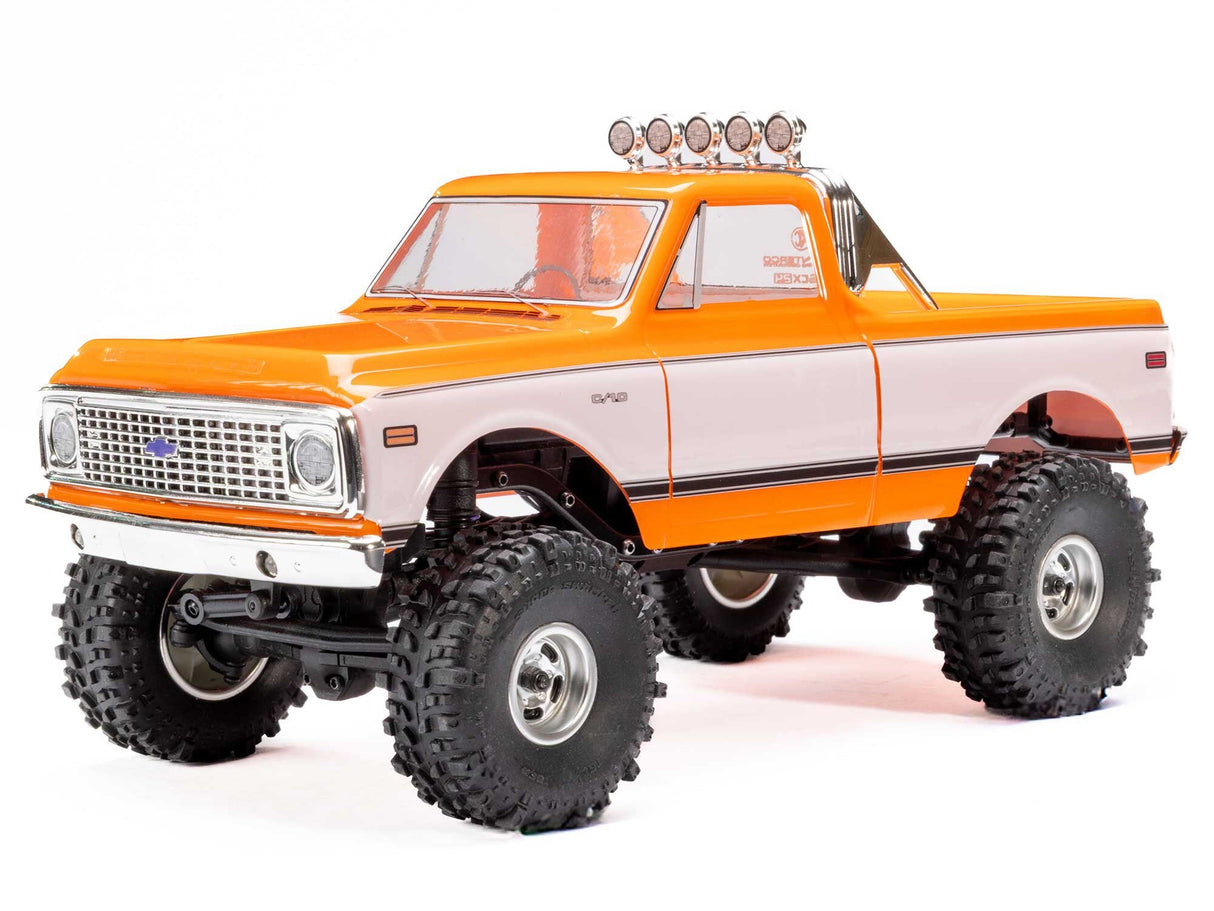 Axial 1/24 SCX24 1971 Chevrolet C10 4WD Truck RTR - Orange - Pre Order - Expected Late May