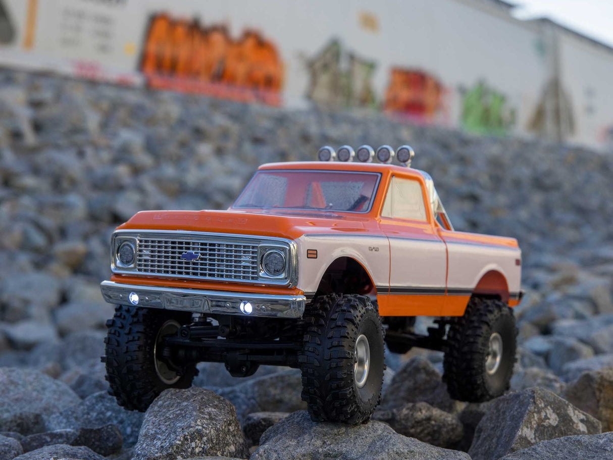 Axial 1/24 SCX24 1971 Chevrolet C10 4WD Truck RTR - Orange - Pre Order - Expected Late May