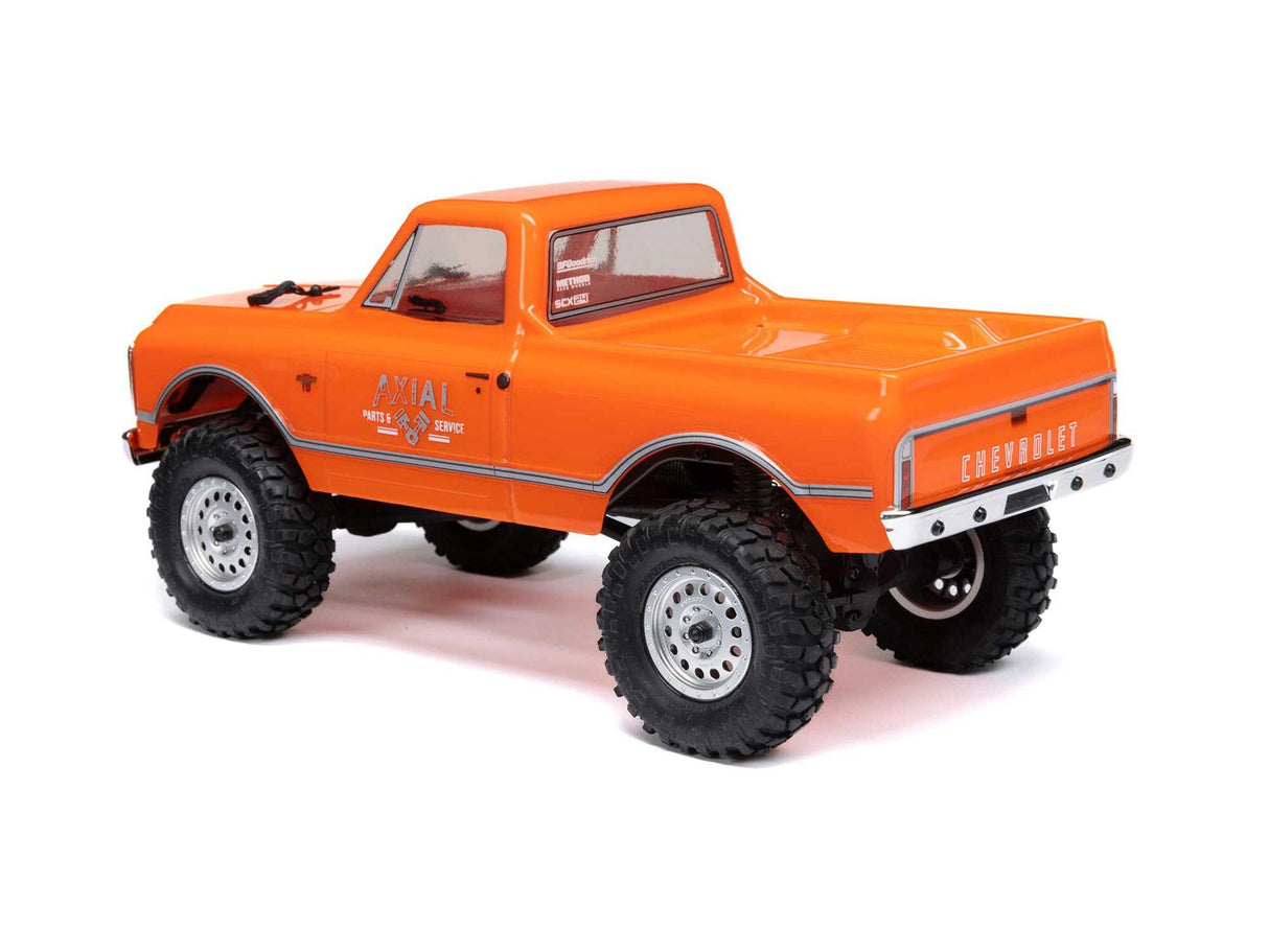 1/24 SCX24 1967 Chevrolet C10 4WD Rock Crawler RTR Orange