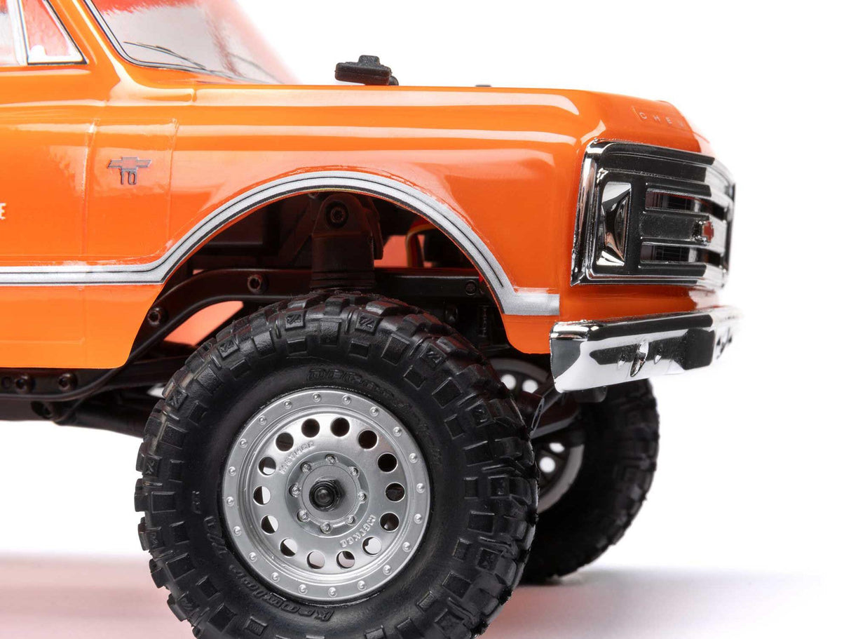 1/24 SCX24 1967 Chevrolet C10 4WD Rock Crawler RTR Orange