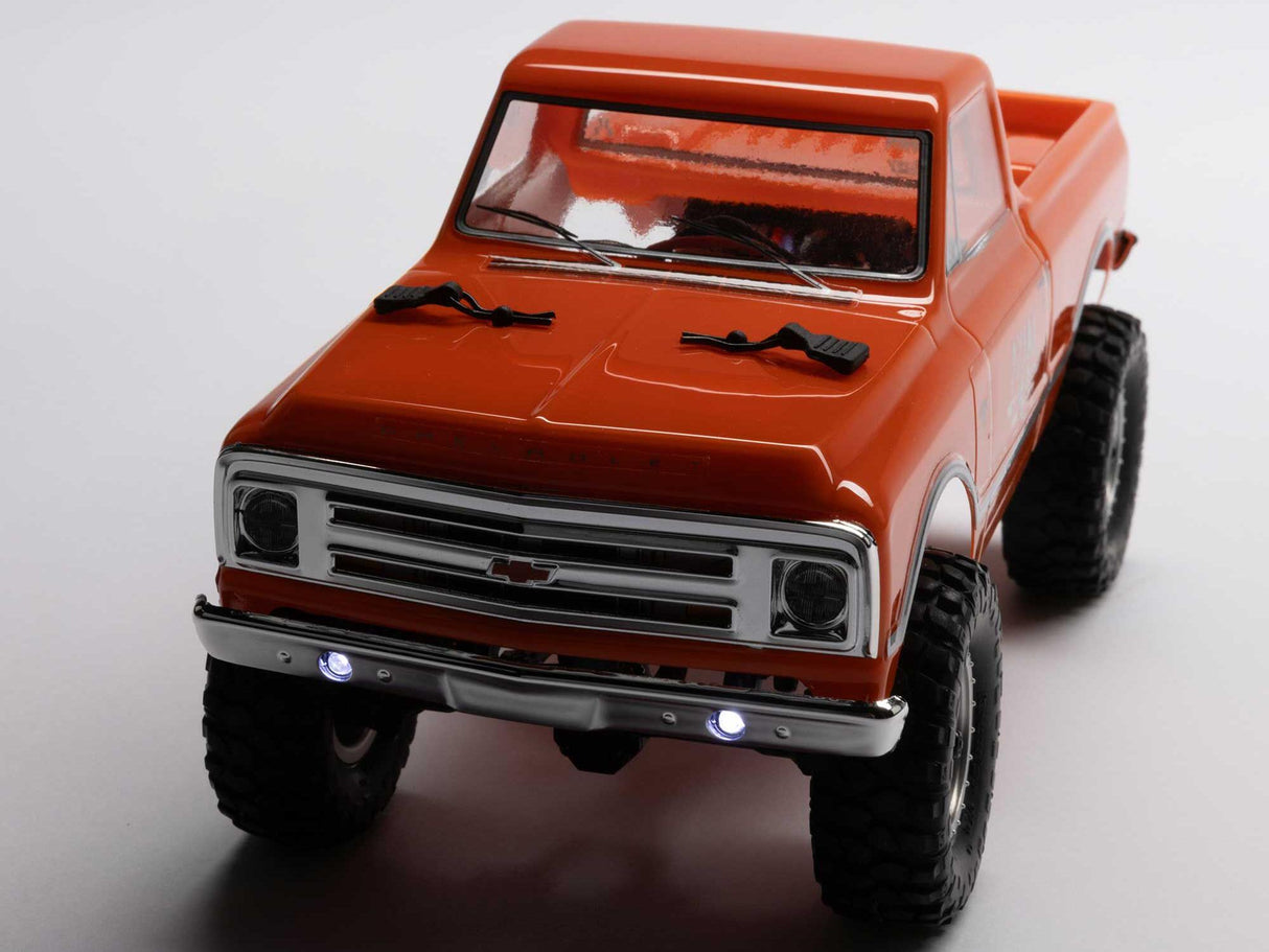 1/24 SCX24 1967 Chevrolet C10 4WD Rock Crawler RTR Orange