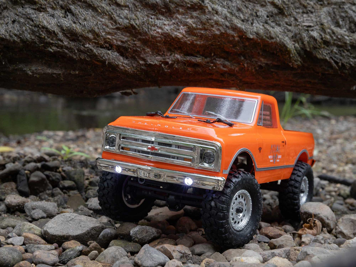 1/24 SCX24 1967 Chevrolet C10 4WD Rock Crawler RTR Orange