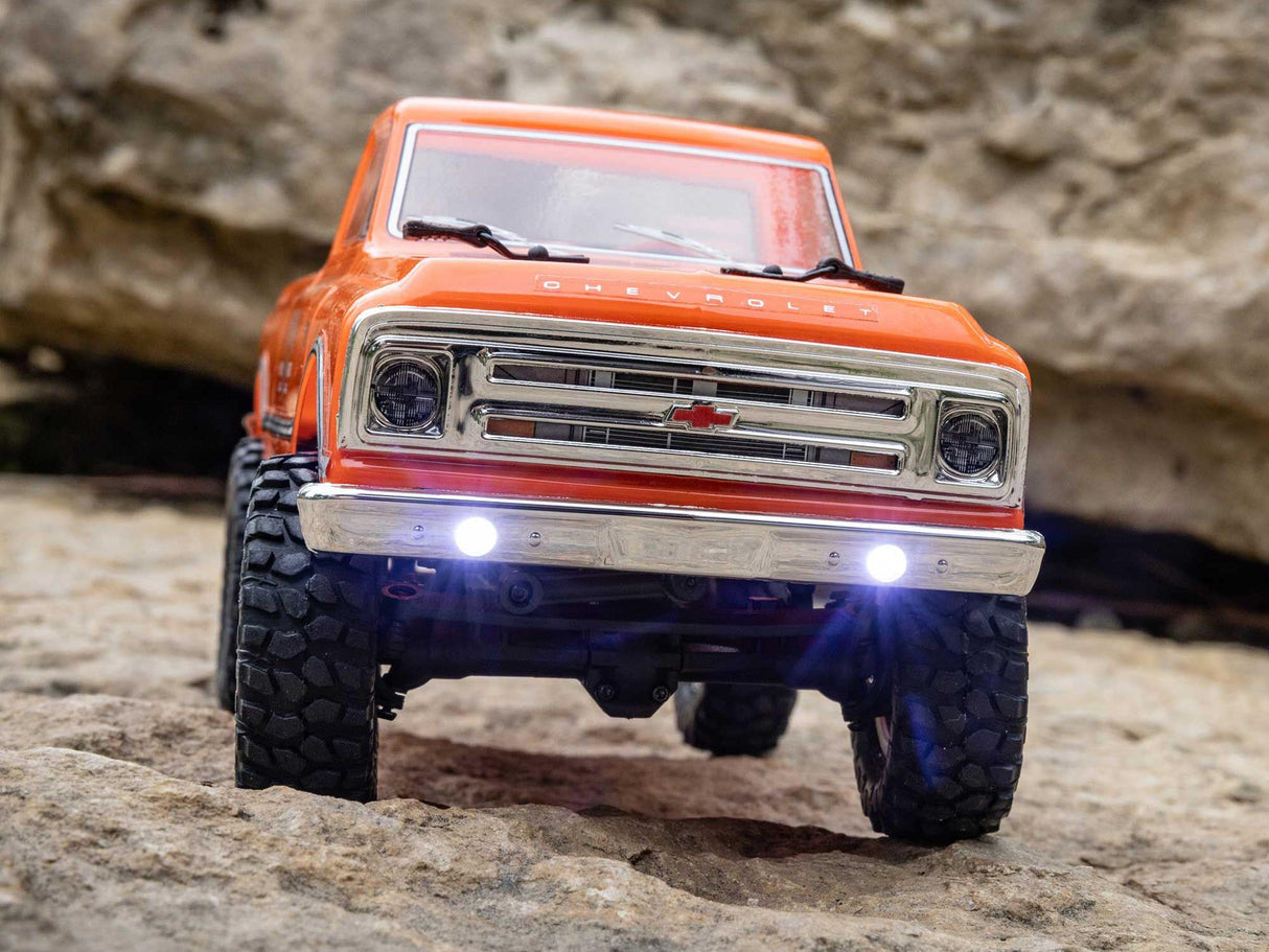 1/24 SCX24 1967 Chevrolet C10 4WD Rock Crawler RTR Orange