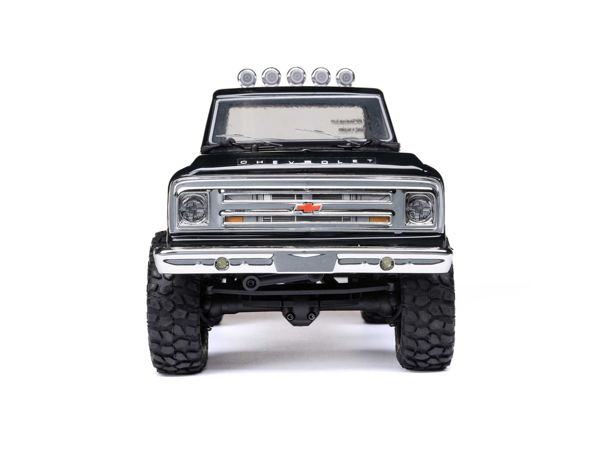 1/24 SCX24 1967 Chevrolet C10 4WD Rock Crawler RTR Black