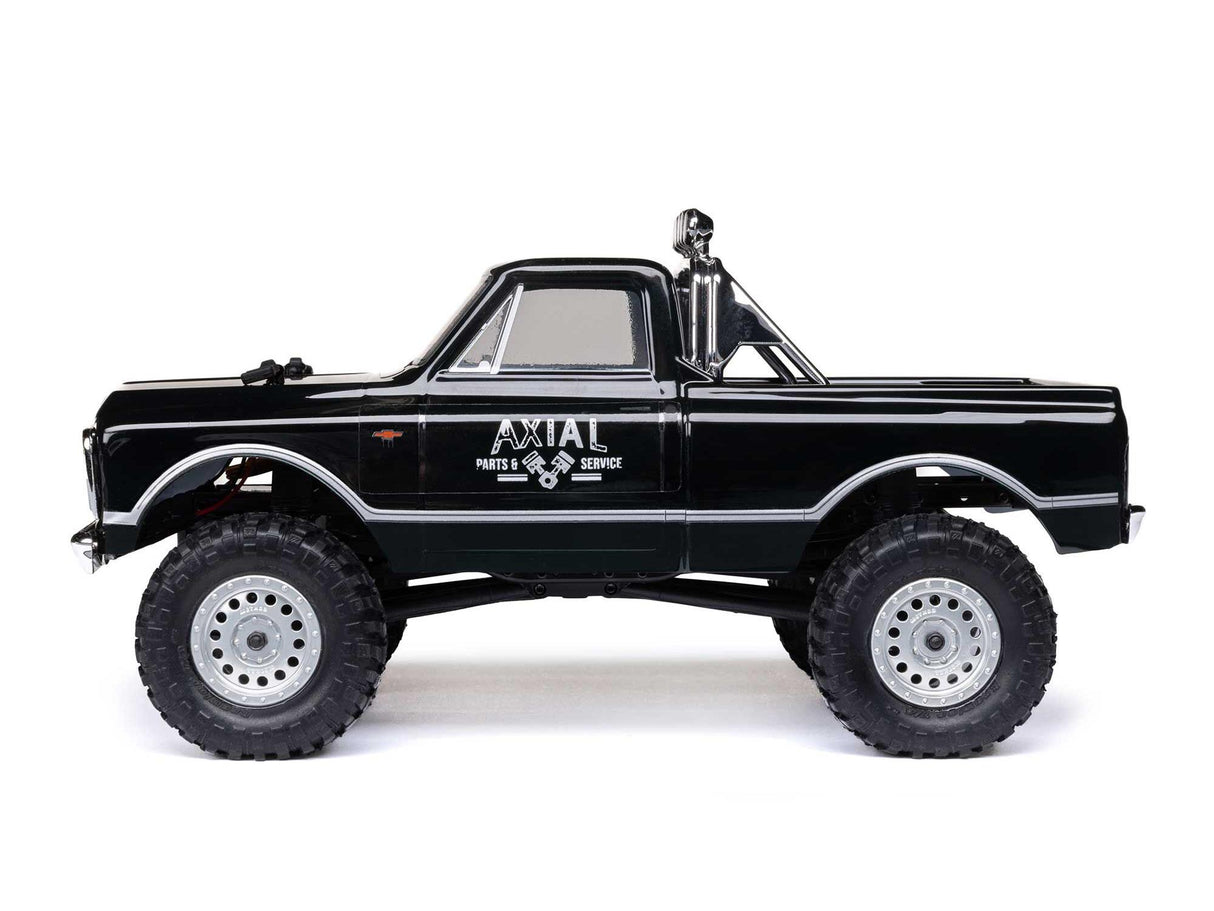 1/24 SCX24 1967 Chevrolet C10 4WD Rock Crawler RTR Black