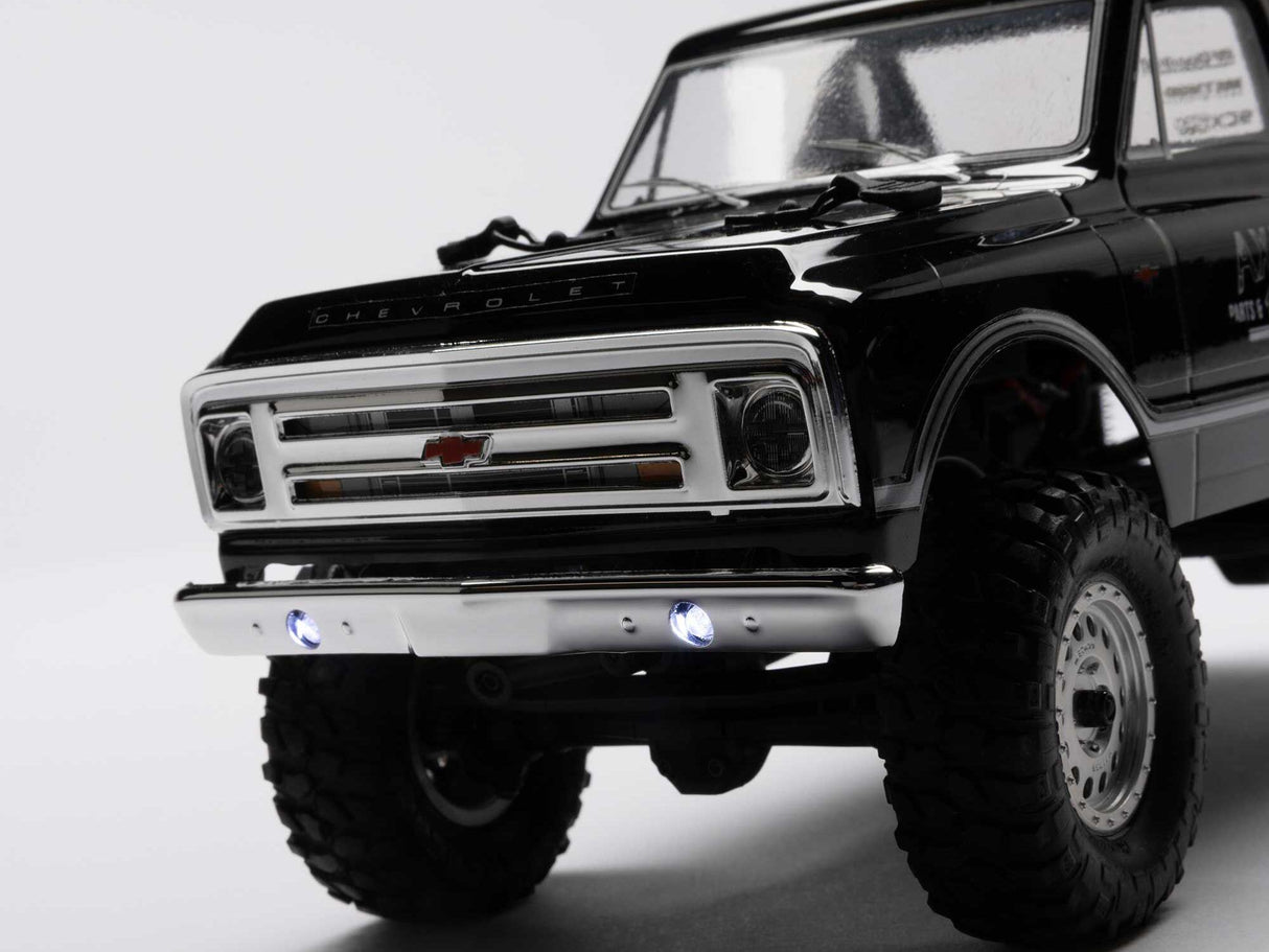 1/24 SCX24 1967 Chevrolet C10 4WD Rock Crawler RTR Black