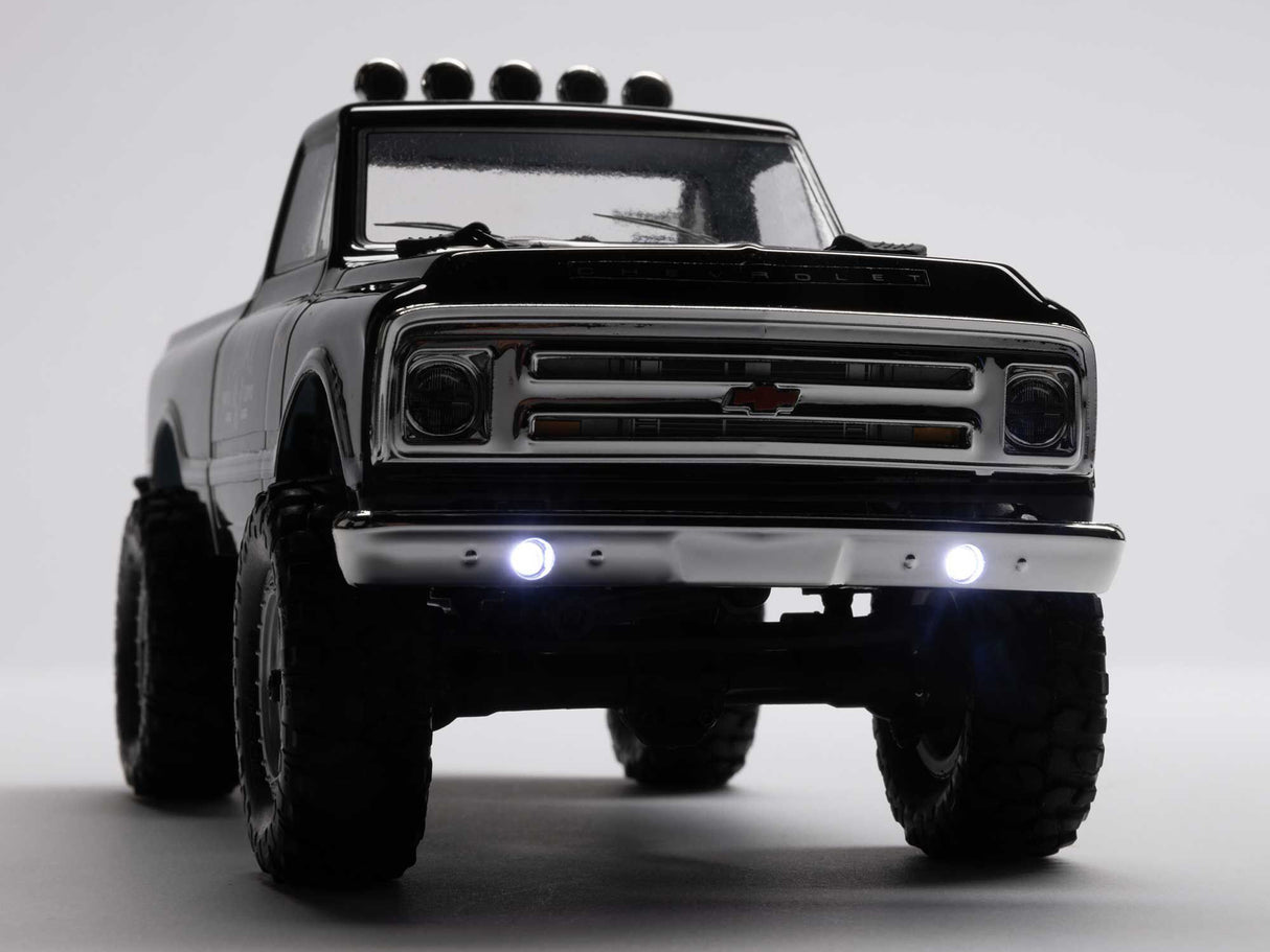 1/24 SCX24 1967 Chevrolet C10 4WD Rock Crawler RTR Black