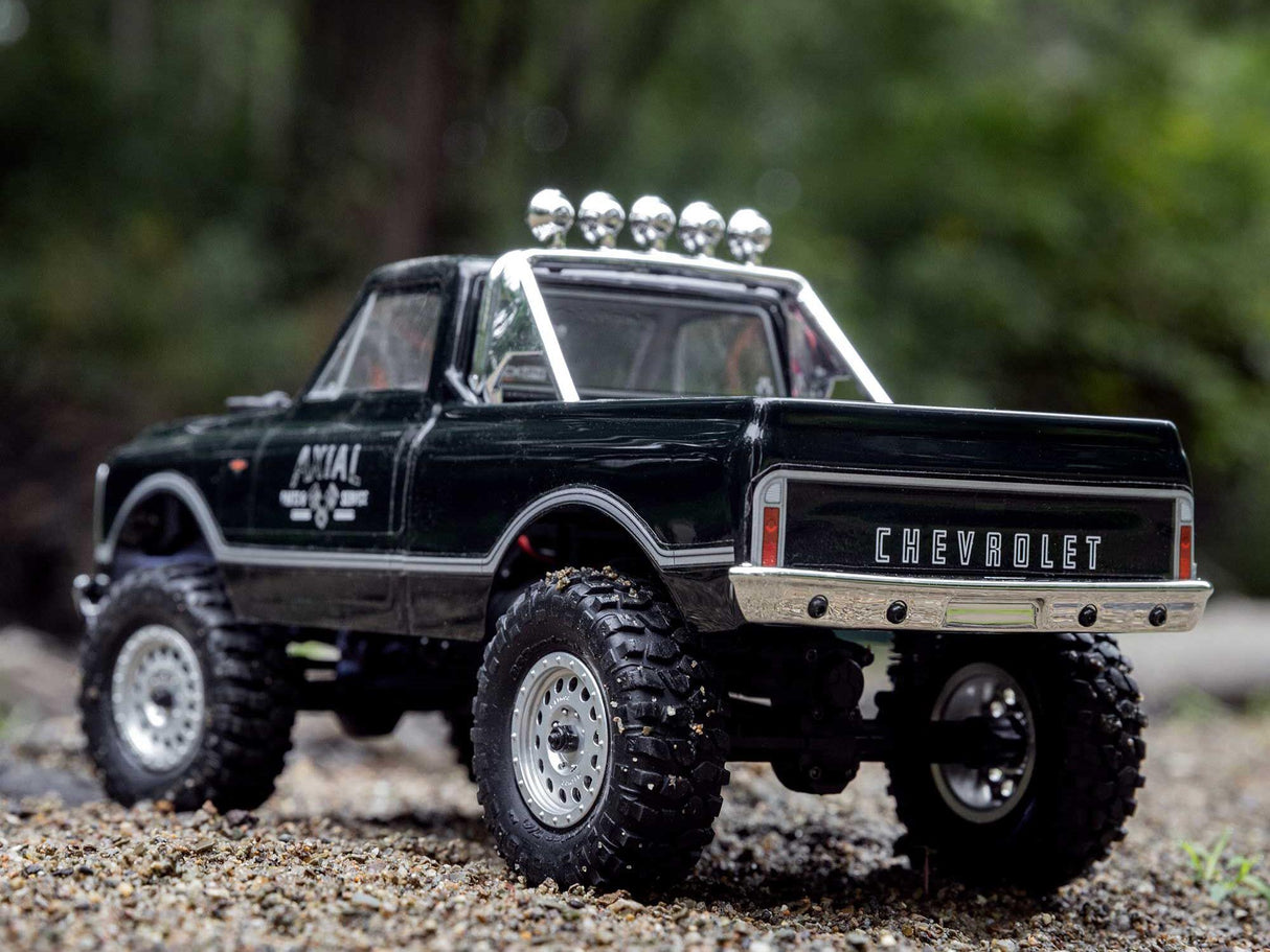 1/24 SCX24 1967 Chevrolet C10 4WD Rock Crawler RTR Black