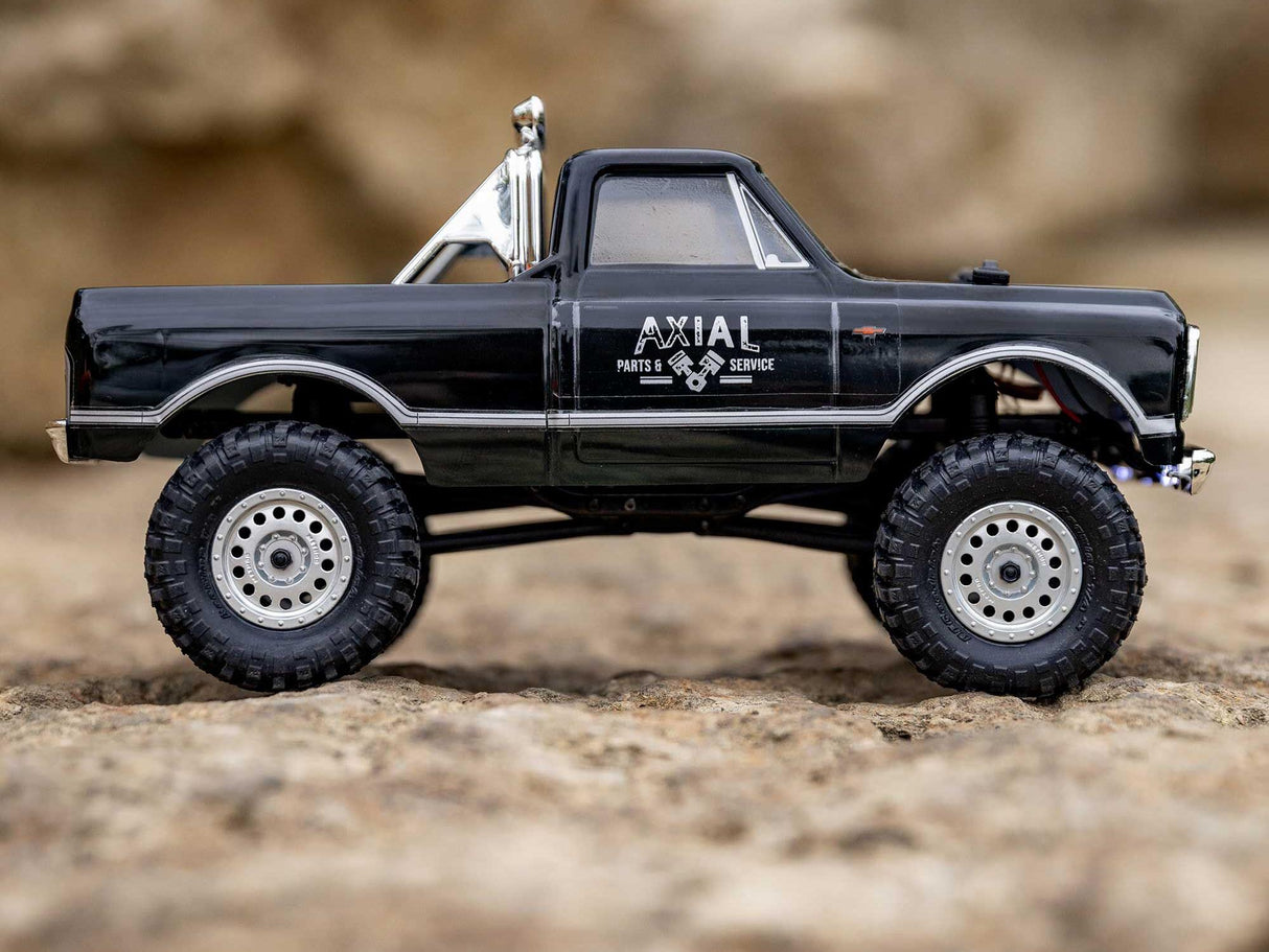 1/24 SCX24 1967 Chevrolet C10 4WD Rock Crawler RTR Black