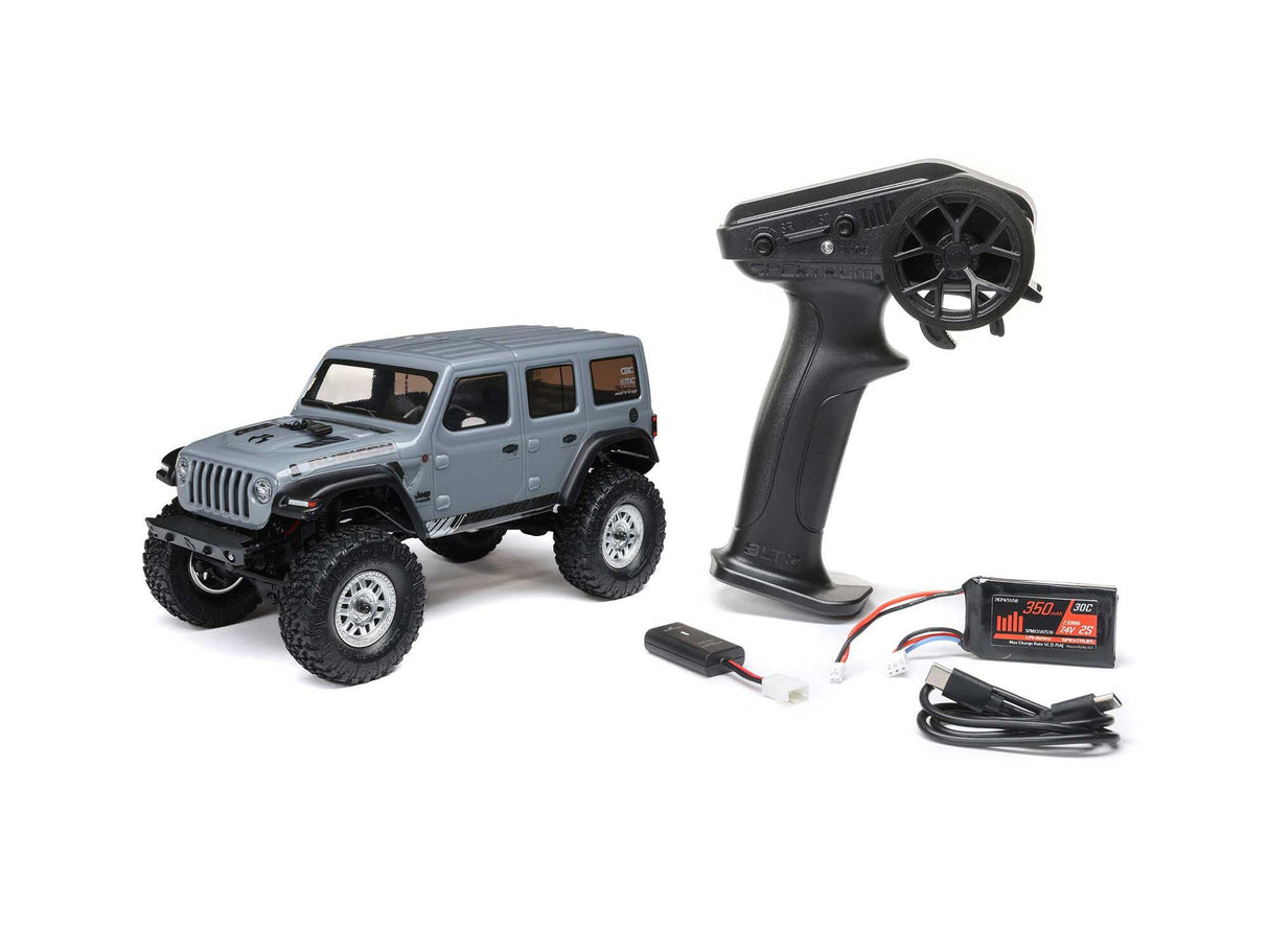 Axial SCX24 Jeep Wrangler JLU Ready To Run - Grey