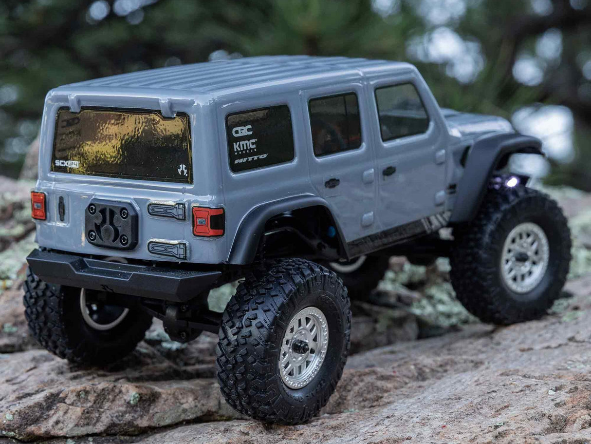 Axial SCX24 Jeep Wrangler JLU Ready To Run - Grey