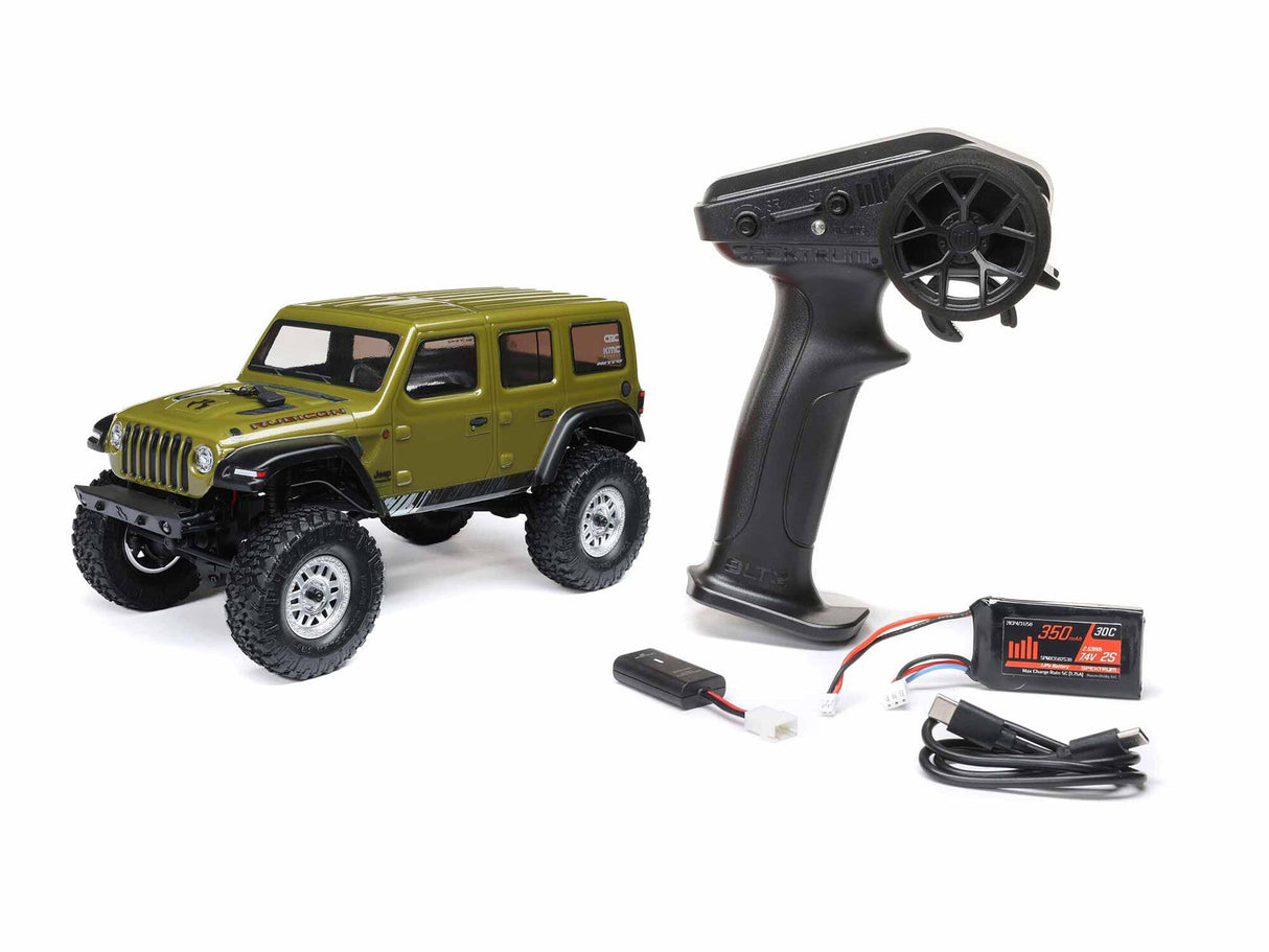 Axial SCX24 Jeep Wrangler JLU Ready To Run - Green