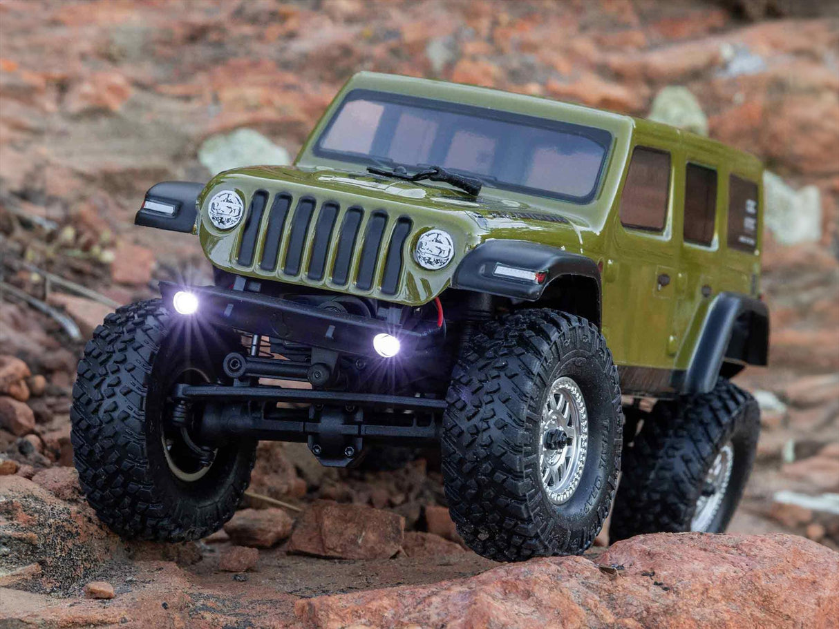 Axial SCX24 Jeep Wrangler JLU Ready To Run - Green