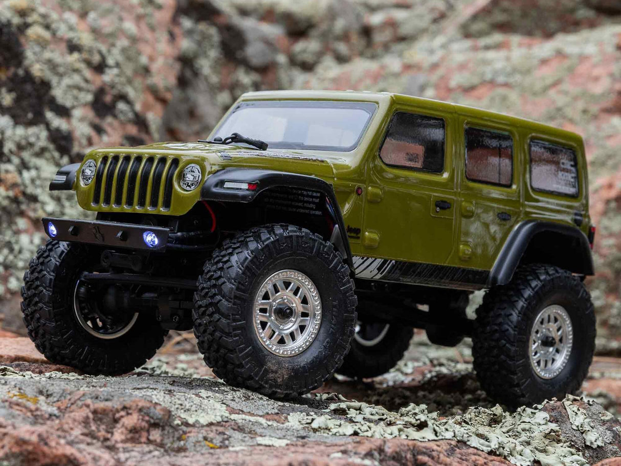 Axial SCX24 Jeep Wrangler JLU Ready To Run - Green