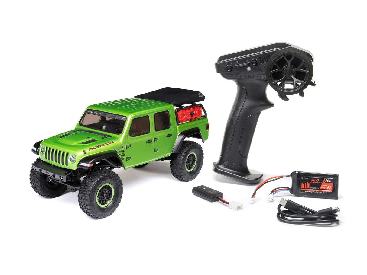 Axial SCX24 Jeep Gladiator 4WD Rock Crawler RTR - Green