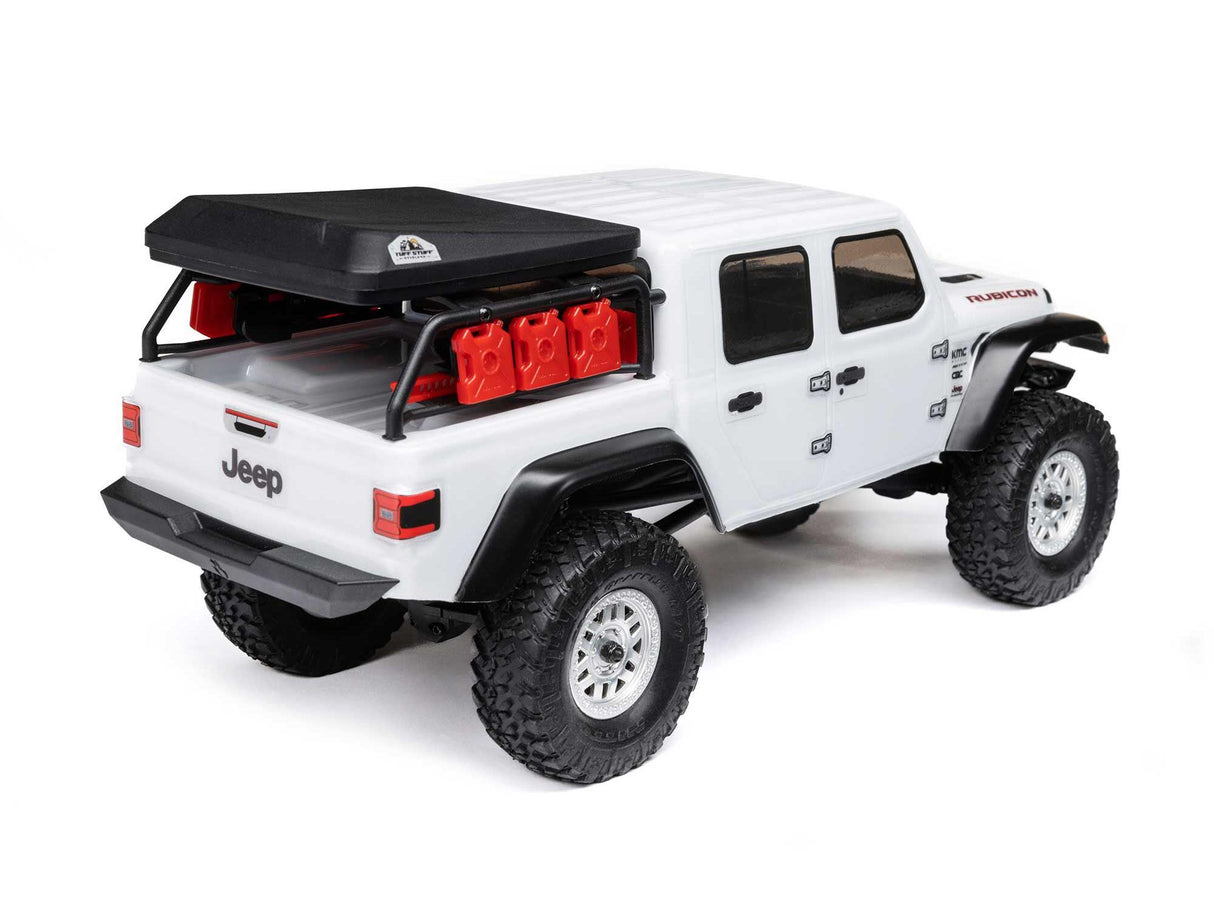 Axial SCX24 Jeep Gladiator 4WD Rock Crawler RTR - White