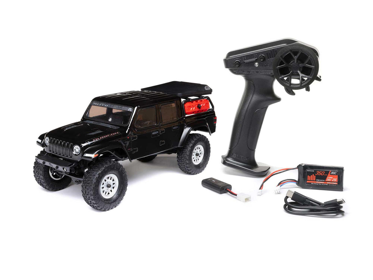 Axial SCX24 Jeep Gladiator 4WD Rock Crawler RTR - Black