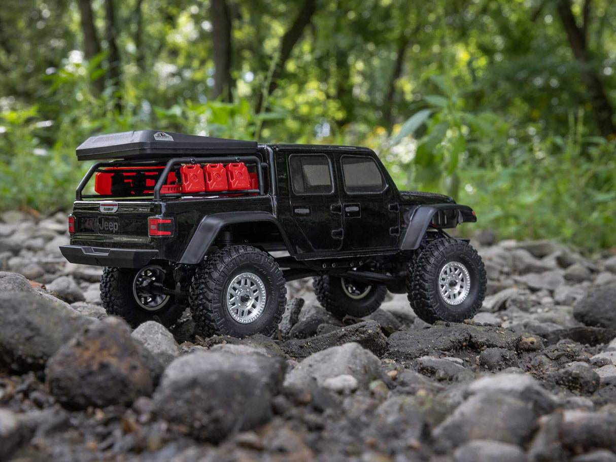 Axial SCX24 Jeep Gladiator 4WD Rock Crawler RTR - Black