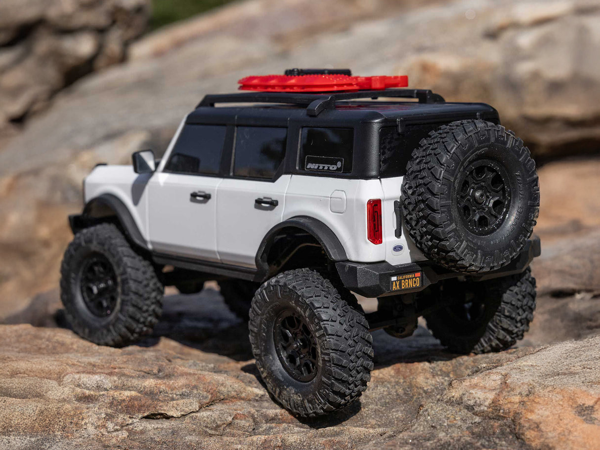 Axial 1/24 SCX24 Ford Bronco 4X4 RTR (inc Battery & Charger) White - FOR PRE ORDER - EXPECTED MID FEBRUARY