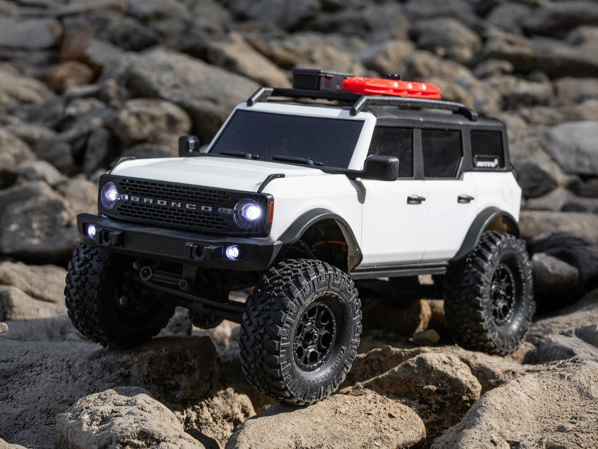 Axial 1/24 SCX24 Ford Bronco 4X4 RTR (inc Battery & Charger) White - FOR PRE ORDER - EXPECTED MID FEBRUARY