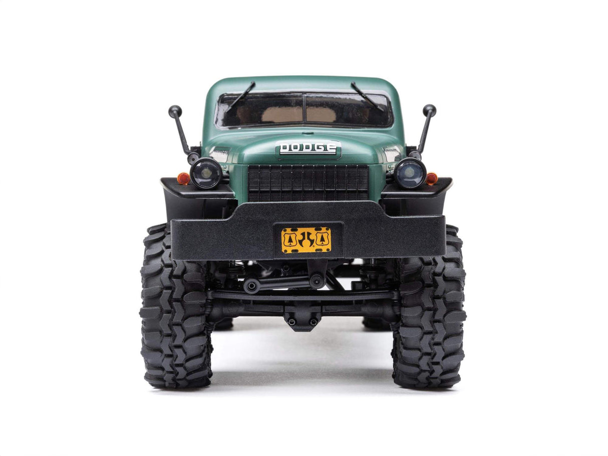 AXIAL1/24 SCX24 Dodge Power Wagon 4WD Rock Crawler RTR - Green