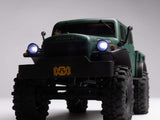 AXIAL1/24 SCX24 Dodge Power Wagon 4WD Rock Crawler RTR - Green