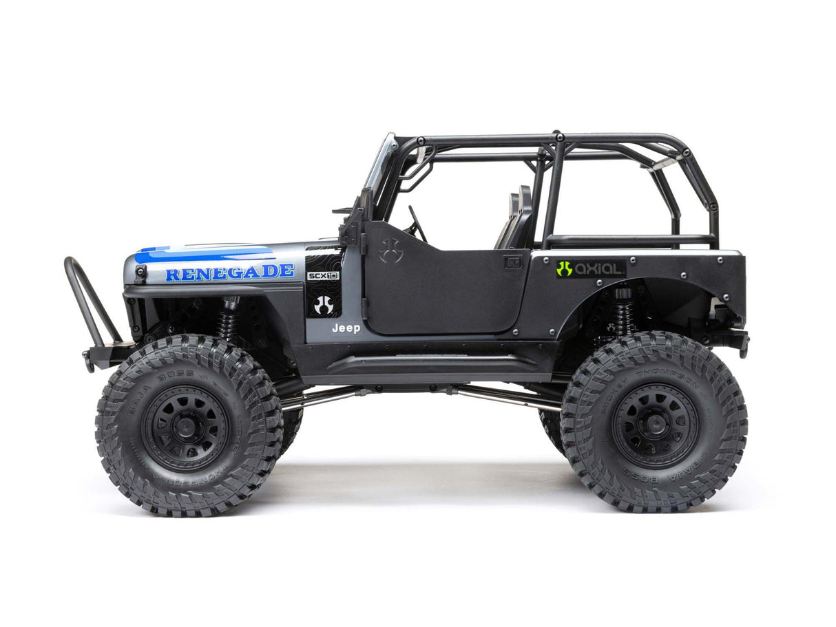 Axia1/10 SCX10 III Jeep CJ-7 4WD Brushed RTR -Grey