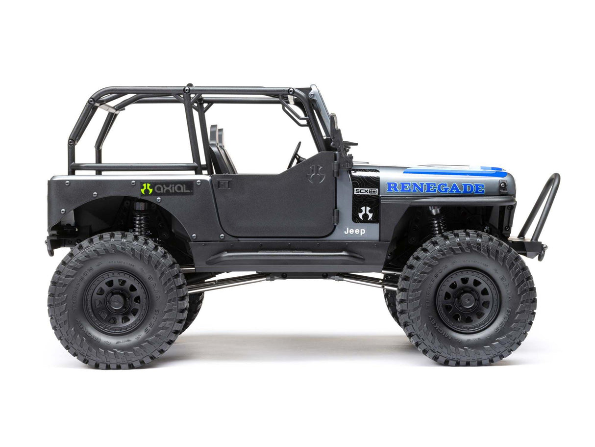 Axia1/10 SCX10 III Jeep CJ-7 4WD Brushed RTR -Grey