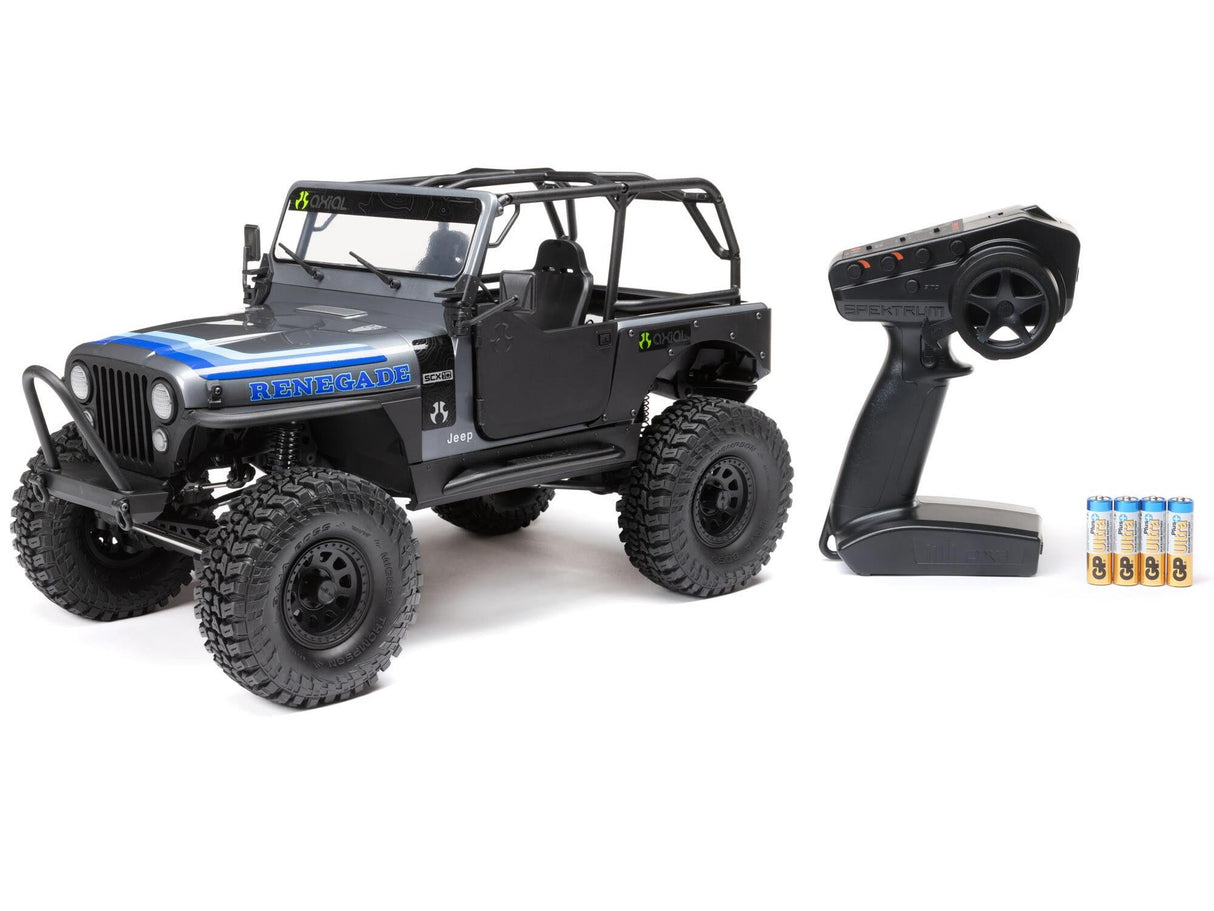 Axia1/10 SCX10 III Jeep CJ-7 4WD Brushed RTR -Grey