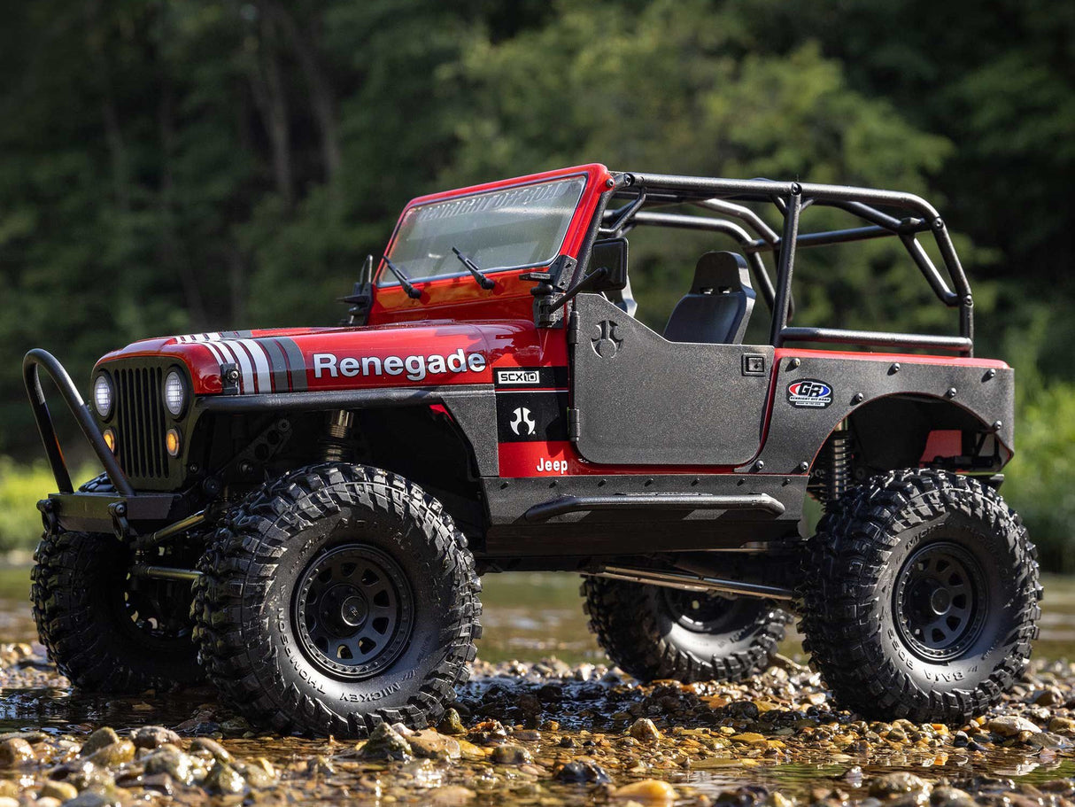 Axial 1/10 SCX10 III Jeep CJ-7 4X4 RTR Rock Crawler - Red - PRE ORDER - EXPECTED LATE APRIL