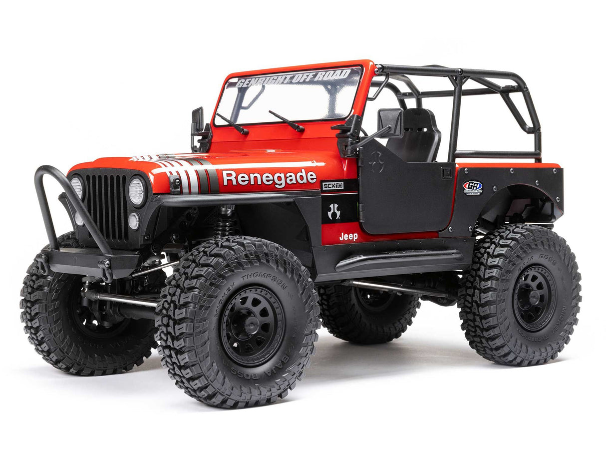 Axial 1/10 SCX10 III Jeep CJ-7 4X4 RTR Rock Crawler - Red - PRE ORDER - EXPECTED LATE APRIL