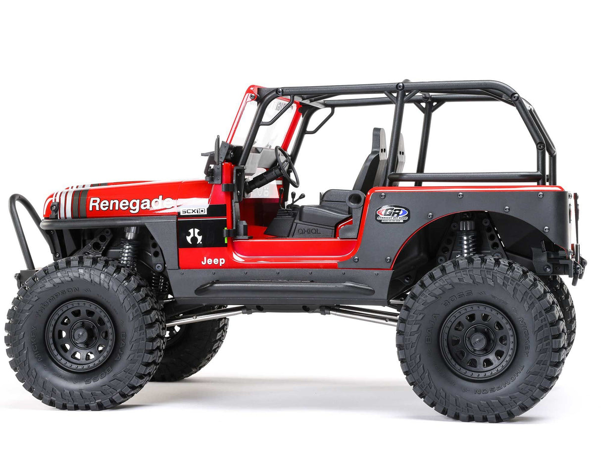 Axial 1/10 SCX10 III Jeep CJ-7 4X4 RTR Rock Crawler - Red - PRE ORDER - EXPECTED LATE APRIL