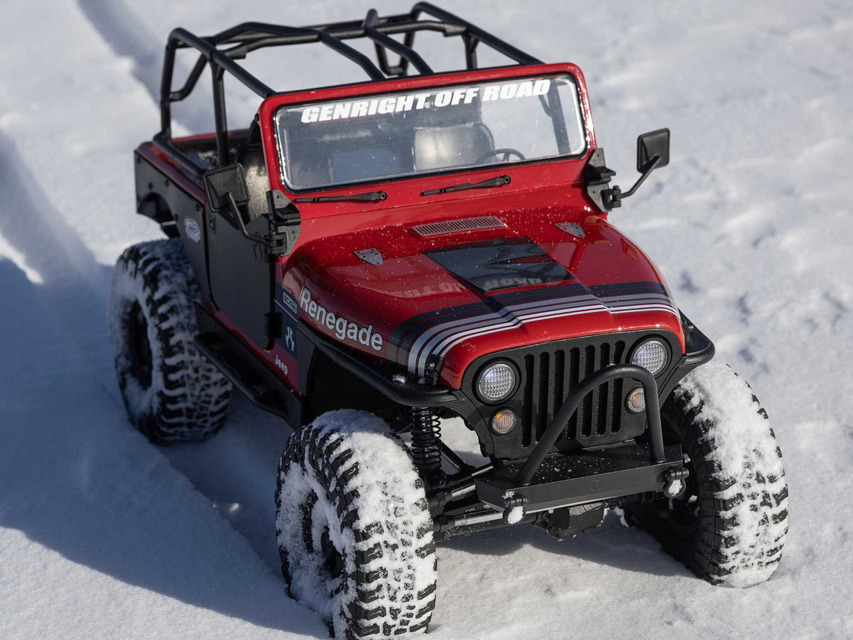 Axial 1/10 SCX10 III Jeep CJ-7 4X4 RTR Rock Crawler - Red - PRE ORDER - EXPECTED LATE APRIL