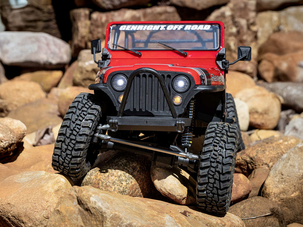 Axial 1/10 SCX10 III Jeep CJ-7 4X4 RTR Rock Crawler - Red - PRE ORDER - EXPECTED LATE APRIL