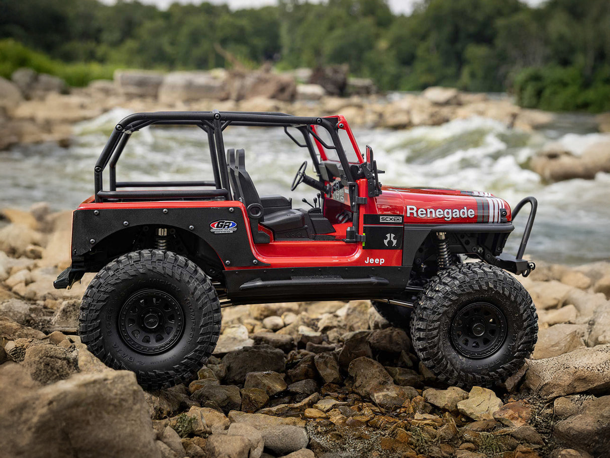 Axial 1/10 SCX10 III Jeep CJ-7 4X4 RTR Rock Crawler - Red - PRE ORDER - EXPECTED LATE APRIL