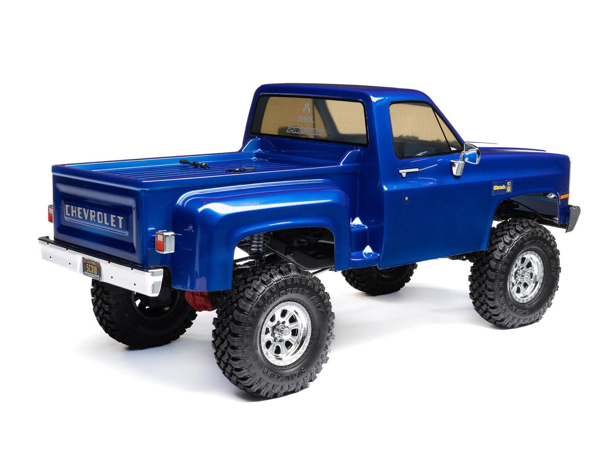 Axial 1/10 SCX10 III Base Camp 1982 Chevy K10 4X4 - Ready to Run - Blue - PRE ORDER ONLY - DUE MID AUGUST