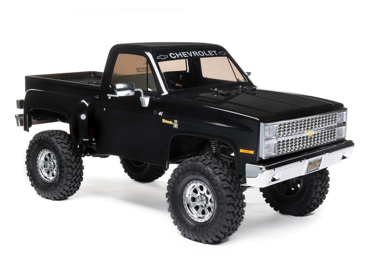 Axial 1/10 SCX10 III Base Camp 1982 Chevy K10 4X4 - Ready to Run - Black- PRE ORDER ONLY - DUE MID AUGUST