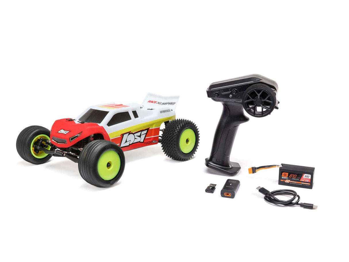 1/18 Mini-T 2.0 V2 2WD Stadium Truck Brushless RTR Blue