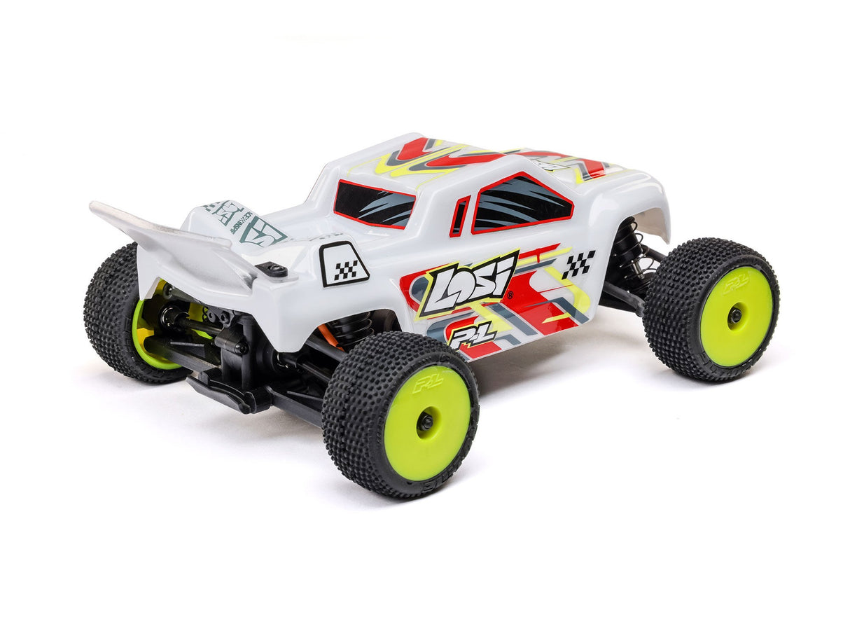 Losi 1/28 Micro-T 2WD Stadium Truck RTR White - PRE ORDER - EXPECTED LATE MAY