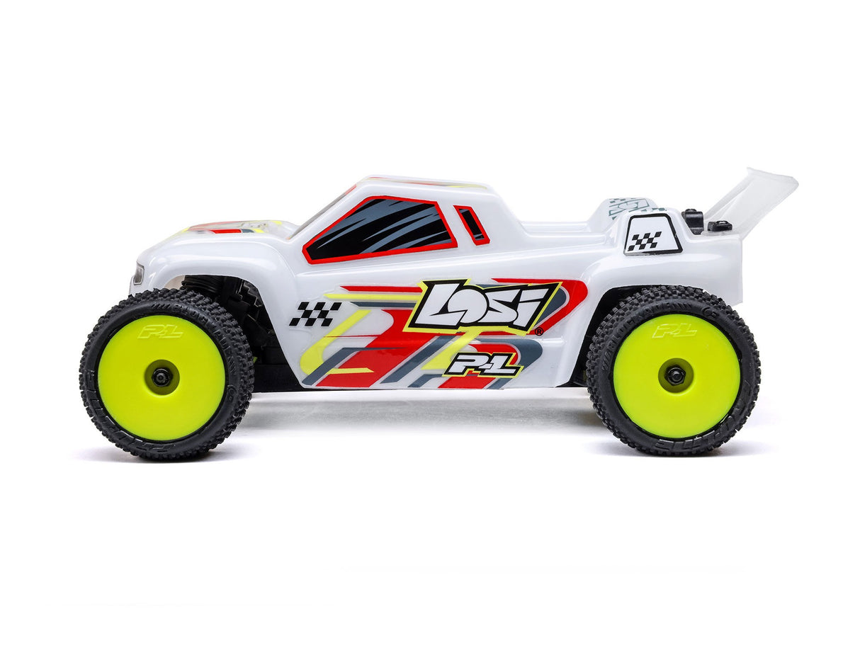 Losi 1/28 Micro-T 2WD Stadium Truck RTR White - PRE ORDER - EXPECTED LATE MAY