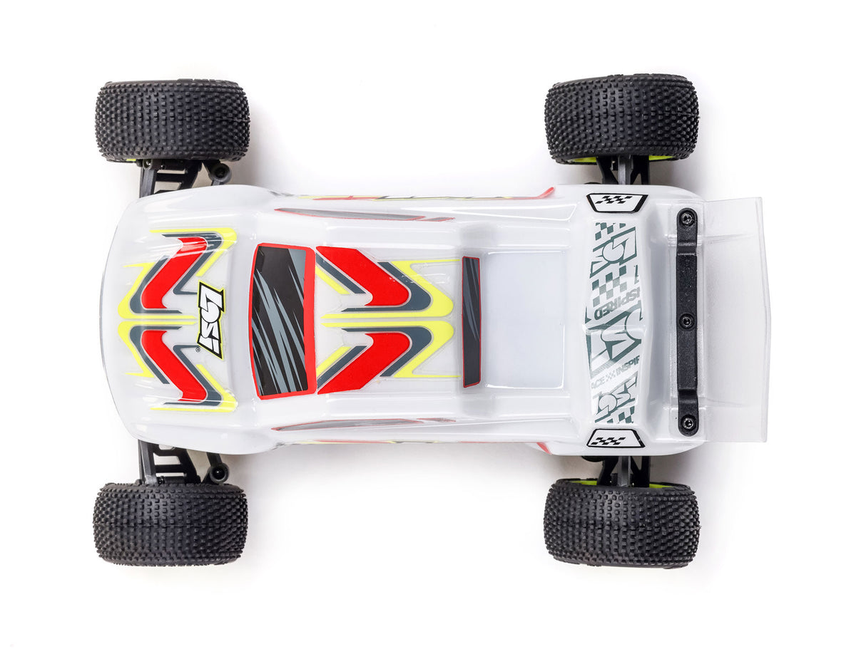 Losi 1/28 Micro-T 2WD Stadium Truck RTR White - PRE ORDER - EXPECTED LATE MAY