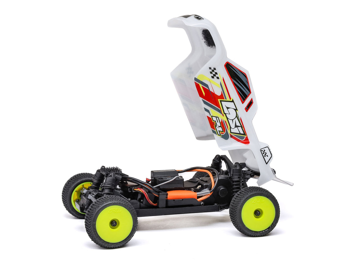Losi 1/28 Micro-T 2WD Stadium Truck RTR White - PRE ORDER - EXPECTED LATE MAY