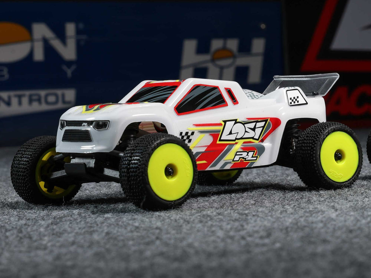 Losi 1/28 Micro-T 2WD Stadium Truck RTR White - PRE ORDER - EXPECTED LATE MAY