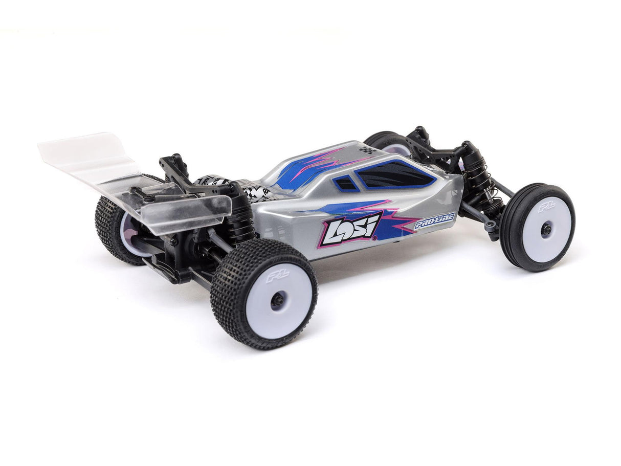 Losi 1/24 Micro-B 2WD Buggy RTR Silver - FOR PRE ORDER - EXPECTED LATE NOVEMBER