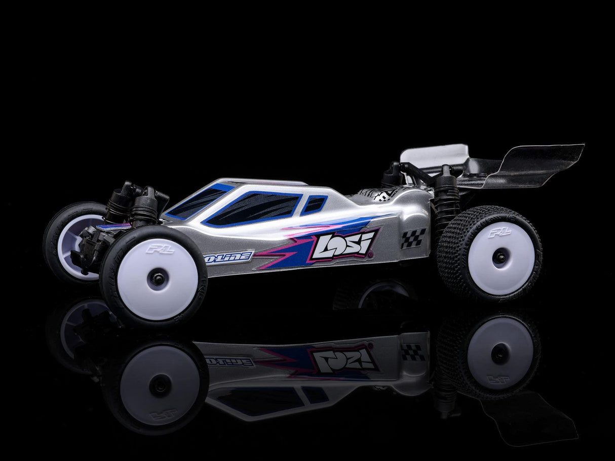 Losi 1/24 Micro-B 2WD Buggy RTR Silver - FOR PRE ORDER - EXPECTED LATE NOVEMBER