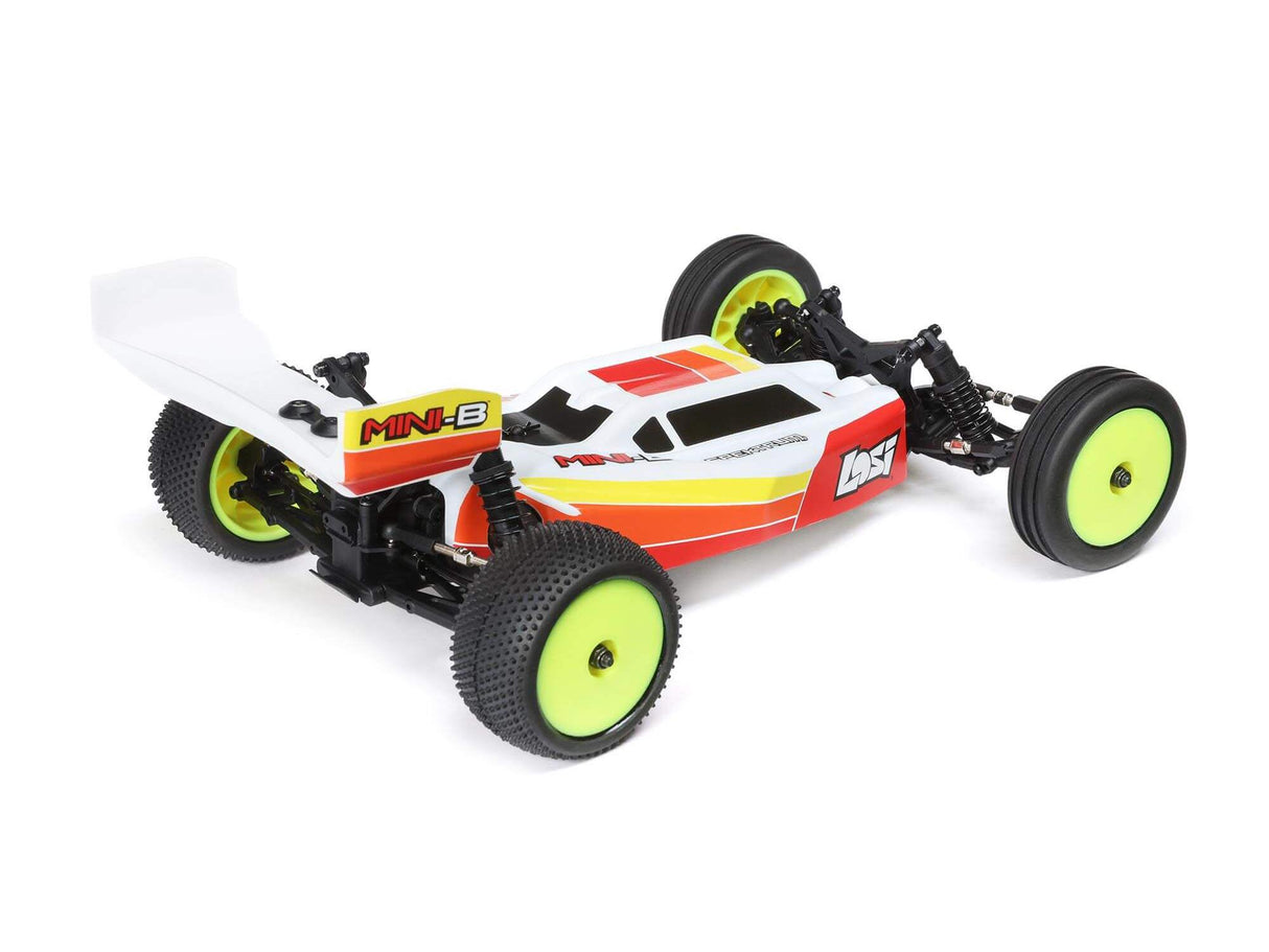 Losi 1/16 Mini-B 2WD Buggy Brushless RTR Red LOS01024T1