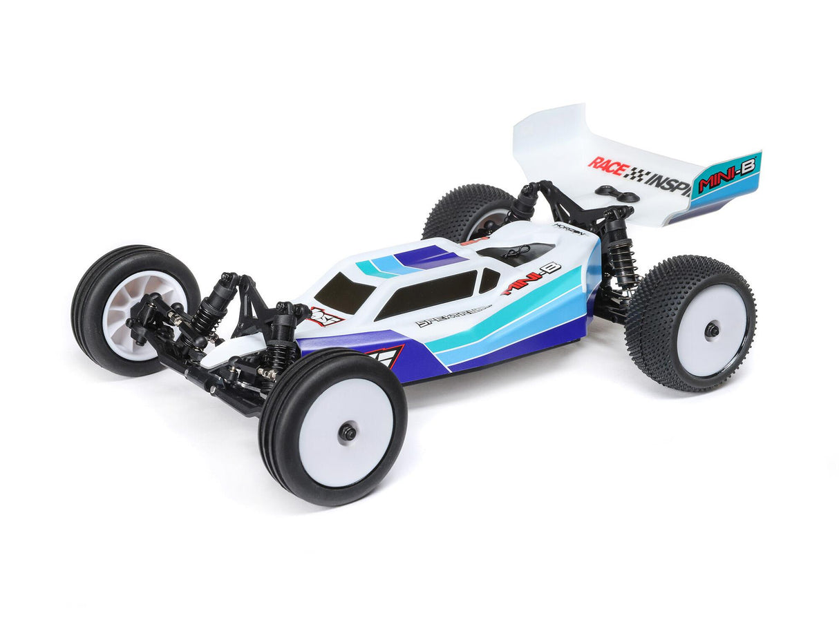 Losi 1/16 Mini-B 2WD Buggy Brushless RTR Blue LOS01024T2